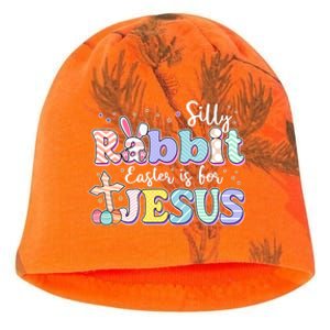 Silly Rabbit Easter Is For Jesus Kati - Camo Knit Beanie