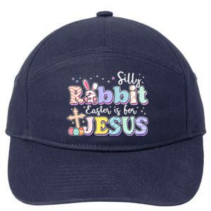 Silly Rabbit Easter Is For Jesus 7-Panel Snapback Hat