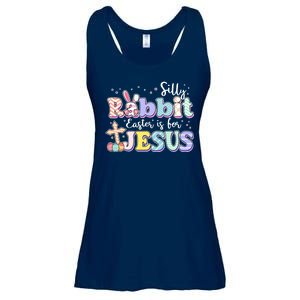 Silly Rabbit Easter Is For Jesus Ladies Essential Flowy Tank