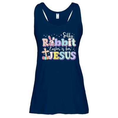 Silly Rabbit Easter Is For Jesus Ladies Essential Flowy Tank