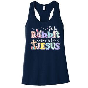 Silly Rabbit Easter Is For Jesus Women's Racerback Tank