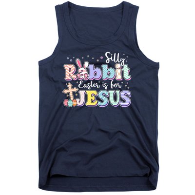 Silly Rabbit Easter Is For Jesus Tank Top