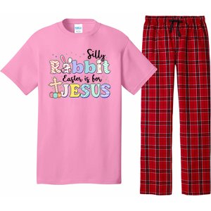 Silly Rabbit Easter Is For Jesus Pajama Set