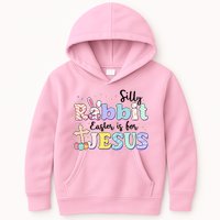 Silly Rabbit Easter Is For Jesus Kids Hoodie