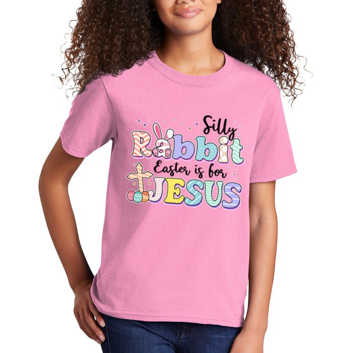 Silly Rabbit Easter Is For Jesus Kids T-Shirt