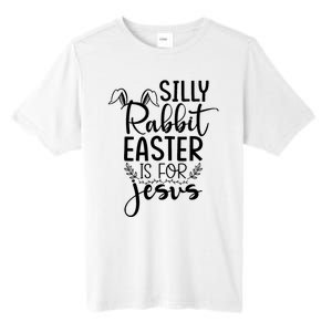 Silly Rabbit Easter Is For Jesus Easter Tall Fusion ChromaSoft Performance T-Shirt