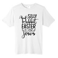 Silly Rabbit Easter Is For Jesus Easter Tall Fusion ChromaSoft Performance T-Shirt