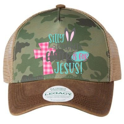 Silly Rabbit Easter Is For Jesus Women Easter Legacy Tie Dye Trucker Hat