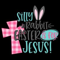 Silly Rabbit Easter Is For Jesus Women Easter Bucket Hat