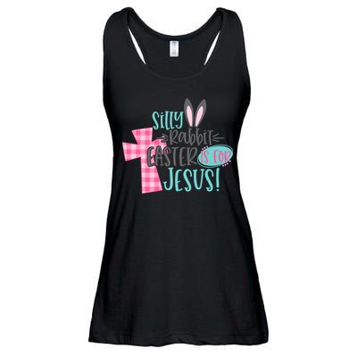 Silly Rabbit Easter Is For Jesus Women Easter Ladies Essential Flowy Tank