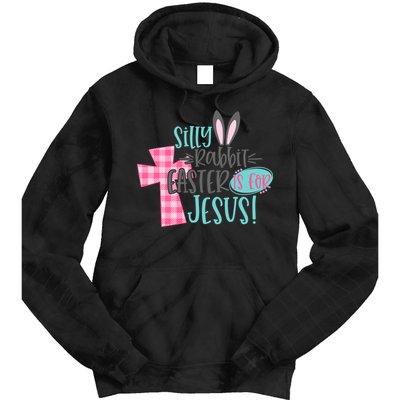 Silly Rabbit Easter Is For Jesus Women Easter Tie Dye Hoodie