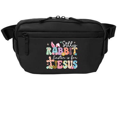 Silly Rabbit Easter Is For Jesus Cute Bunny Christian Faith Crossbody Pack