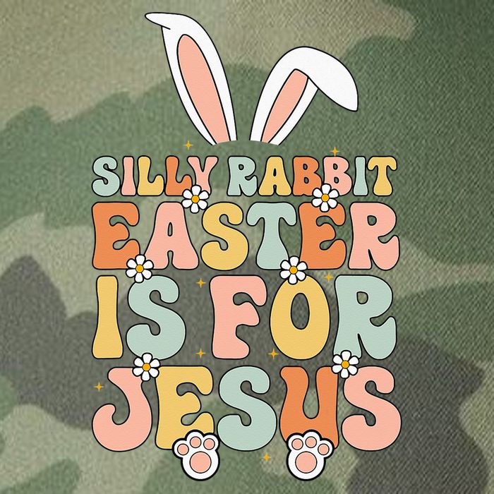 Silly Rabbit Easter Is For Jesus Easter Legacy Tie Dye Trucker Hat