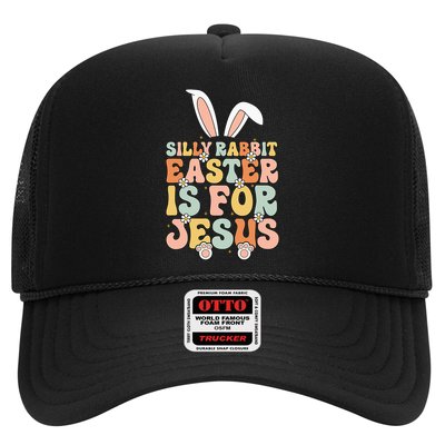 Silly Rabbit Easter Is For Jesus Easter Trucker Hat