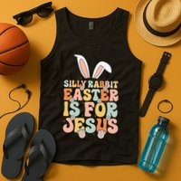 Silly Rabbit Easter Is For Jesus Easter Tank Top