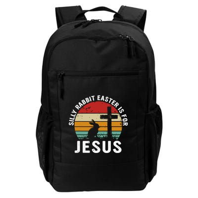Silly Rabbit Easter Is For Jesus Religious Happy Easter Day Backpack