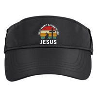 Silly Rabbit Easter Is For Jesus Religious Happy Easter Day Adult Drive Performance Visor