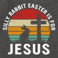 Silly Rabbit Easter Is For Jesus Religious Happy Easter Day Vector Backpack
