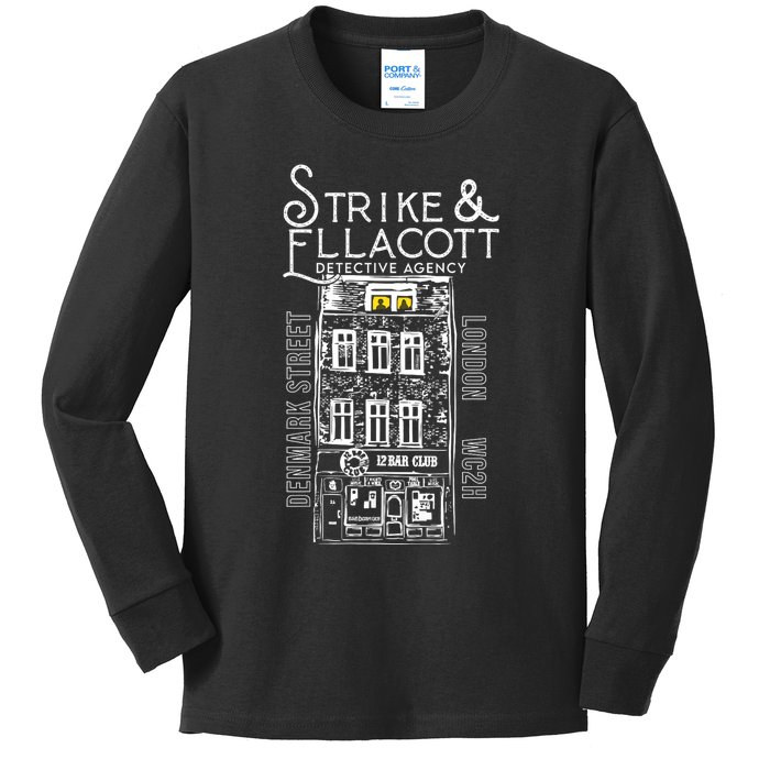 Strike Robin Ellacott Detective Agency Kids Long Sleeve Shirt