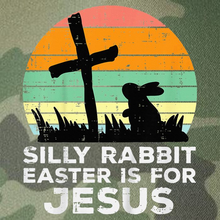 Silly Rabbit Easter Is For Jesus Christians Legacy Tie Dye Trucker Hat