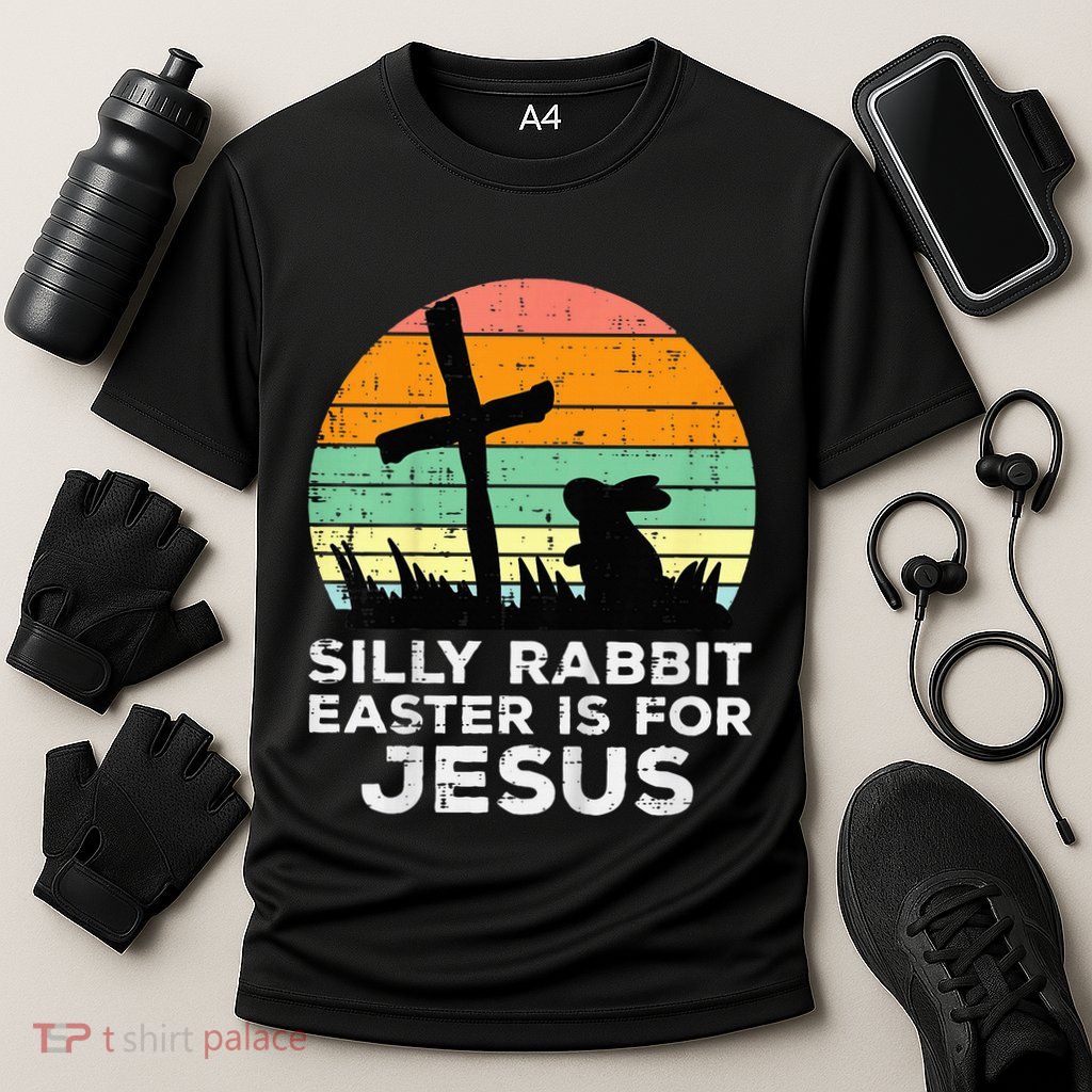 Silly Rabbit Easter Is For Jesus Christians Performance Shirt