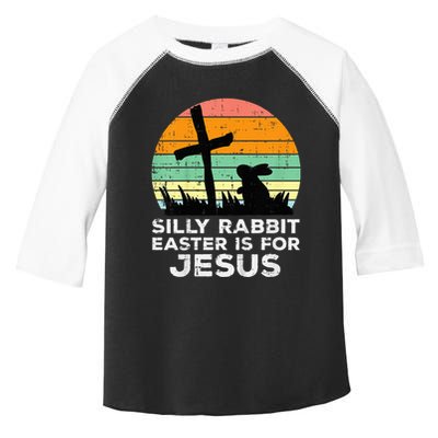 Silly Rabbit Easter Is For Jesus Christians Toddler Fine Jersey T-Shirt