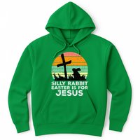Silly Rabbit Easter Is For Jesus Christians Hoodie