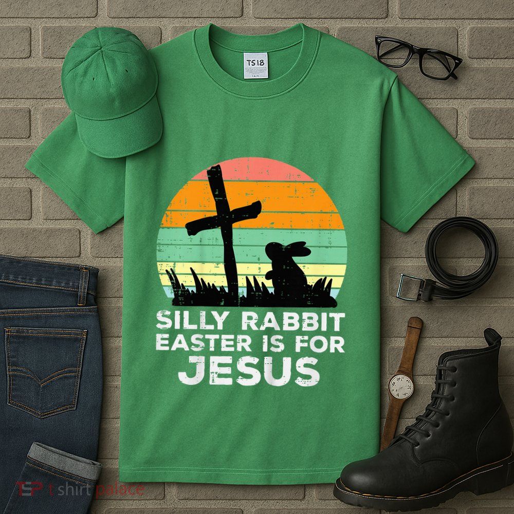Silly Rabbit Easter Is For Jesus Christians Tall T-Shirt