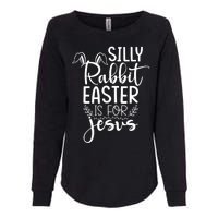 Silly Rabbit Easter Is For Jesus Christian Religious Christ Womens California Wash Sweatshirt