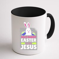 Silly Rabbit Easter Is For Jesus Funny Eggs Mug