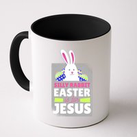 Silly Rabbit Easter Is For Jesus Funny Eggs Mug