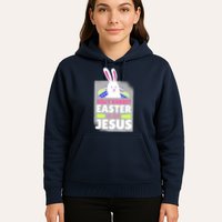Silly Rabbit Easter Is For Jesus Funny Eggs Hoodie