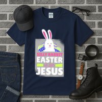 Silly Rabbit Easter Is For Jesus Funny Eggs Tall T-Shirt