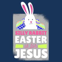 Silly Rabbit Easter Is For Jesus Funny Eggs 16 in Basic Backpack