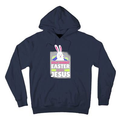 Silly Rabbit Easter Is For Jesus Funny Eggs Tall Hoodie