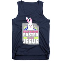 Silly Rabbit Easter Is For Jesus Funny Eggs Tank Top