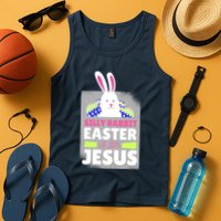 Silly Rabbit Easter Is For Jesus Funny Eggs Tank Top