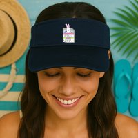 Silly Rabbit Easter Is For Jesus Funny Eggs Visor