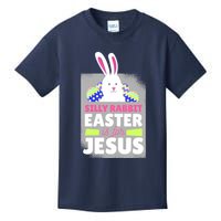 Silly Rabbit Easter Is For Jesus Funny Eggs Kids T-Shirt