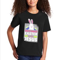 Silly Rabbit Easter Is For Jesus Funny Eggs Kids T-Shirt