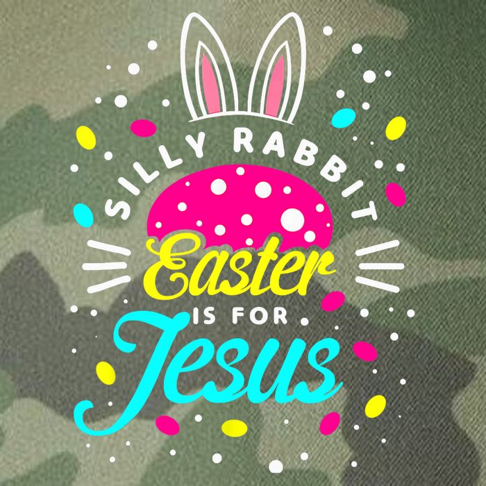 Silly Rabbit Easter Is For Jesus | Bunny Christians Legacy Tie Dye Trucker Hat