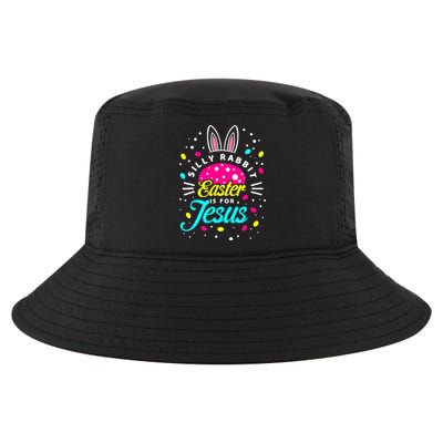Silly Rabbit Easter Is For Jesus | Bunny Christians Cool Comfort Performance Bucket Hat