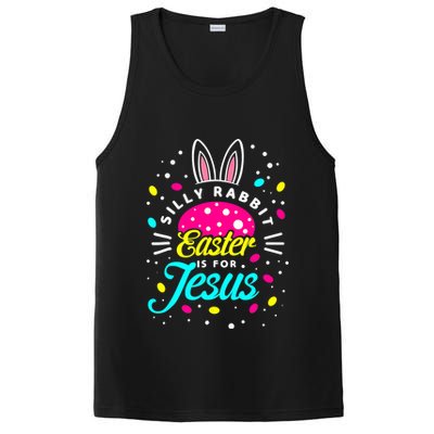 Silly Rabbit Easter Is For Jesus | Bunny Christians PosiCharge Competitor Tank