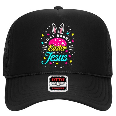 Silly Rabbit Easter Is For Jesus | Bunny Christians Trucker Hat