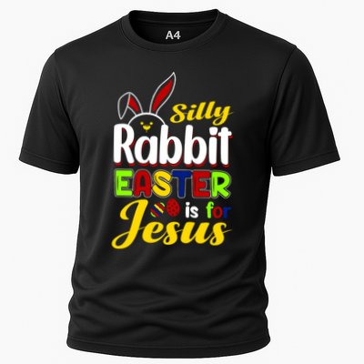 Silly Rabbit Easter Is For Jesus Funny Easter Performance Shirt