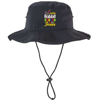 Silly Rabbit Easter Is For Jesus Funny Easter Bucket Hat