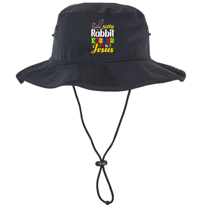Silly Rabbit Easter Is For Jesus Funny Easter Bucket Hat