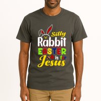 Silly Rabbit Easter Is For Jesus Funny Easter Tall T-Shirt