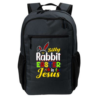 Silly Rabbit Easter Is For Jesus Funny Easter Backpack