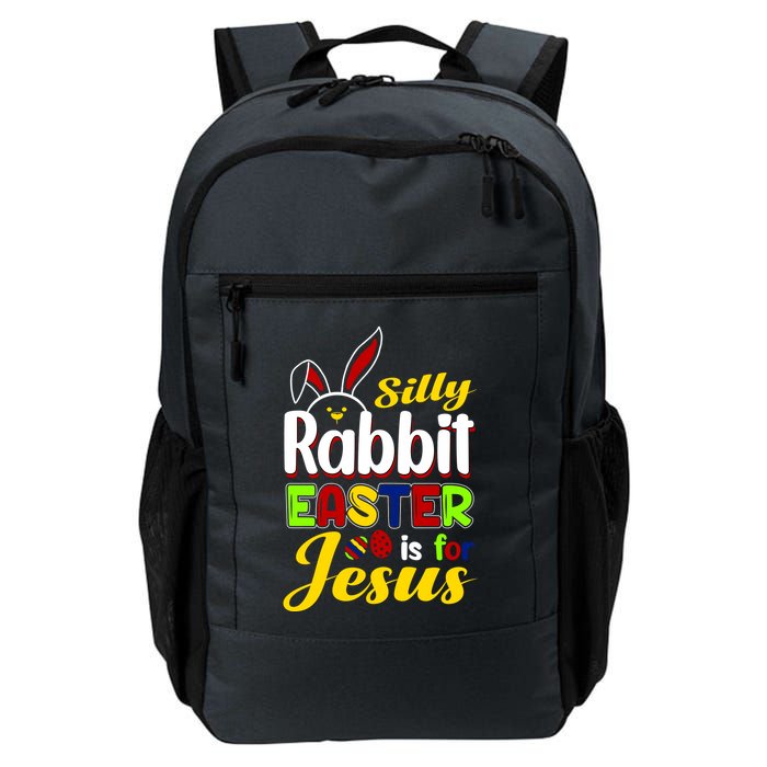 Silly Rabbit Easter Is For Jesus Funny Easter Backpack